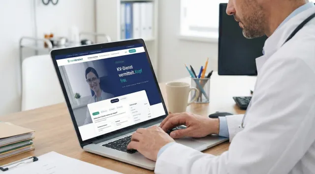 Bild: MeinDienstarzt geht live: Digitale Plattform vereinfacht KV-Dienst-Organisation