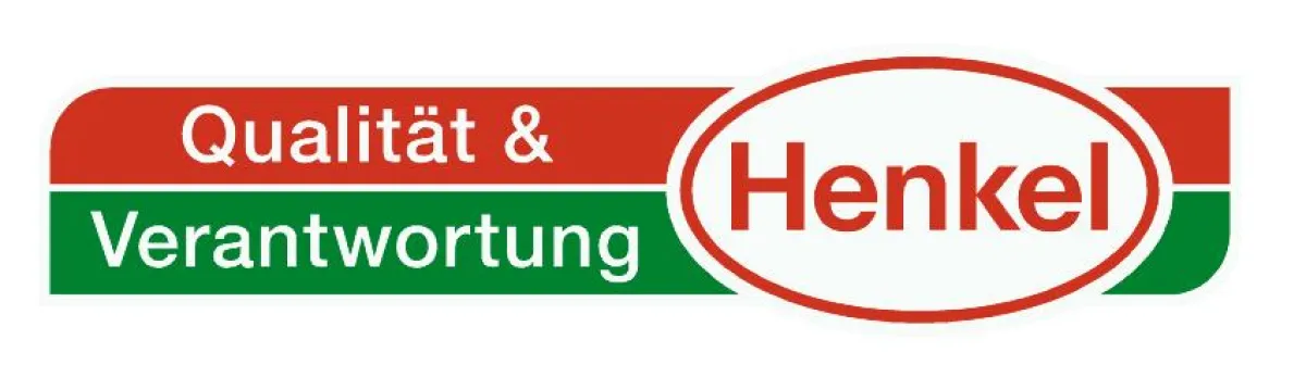 Qualität und Verantwortung. Das neue Henkel-Logo stammt aus der Feder der Hamburger Designagentur VISID.