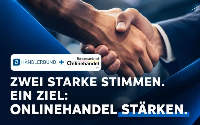 Bild: Gemeinsam stark: Händlerbund und BVOH stärken mit klarer Rollenverteilung die Stimme der KMU-Onlinehändler