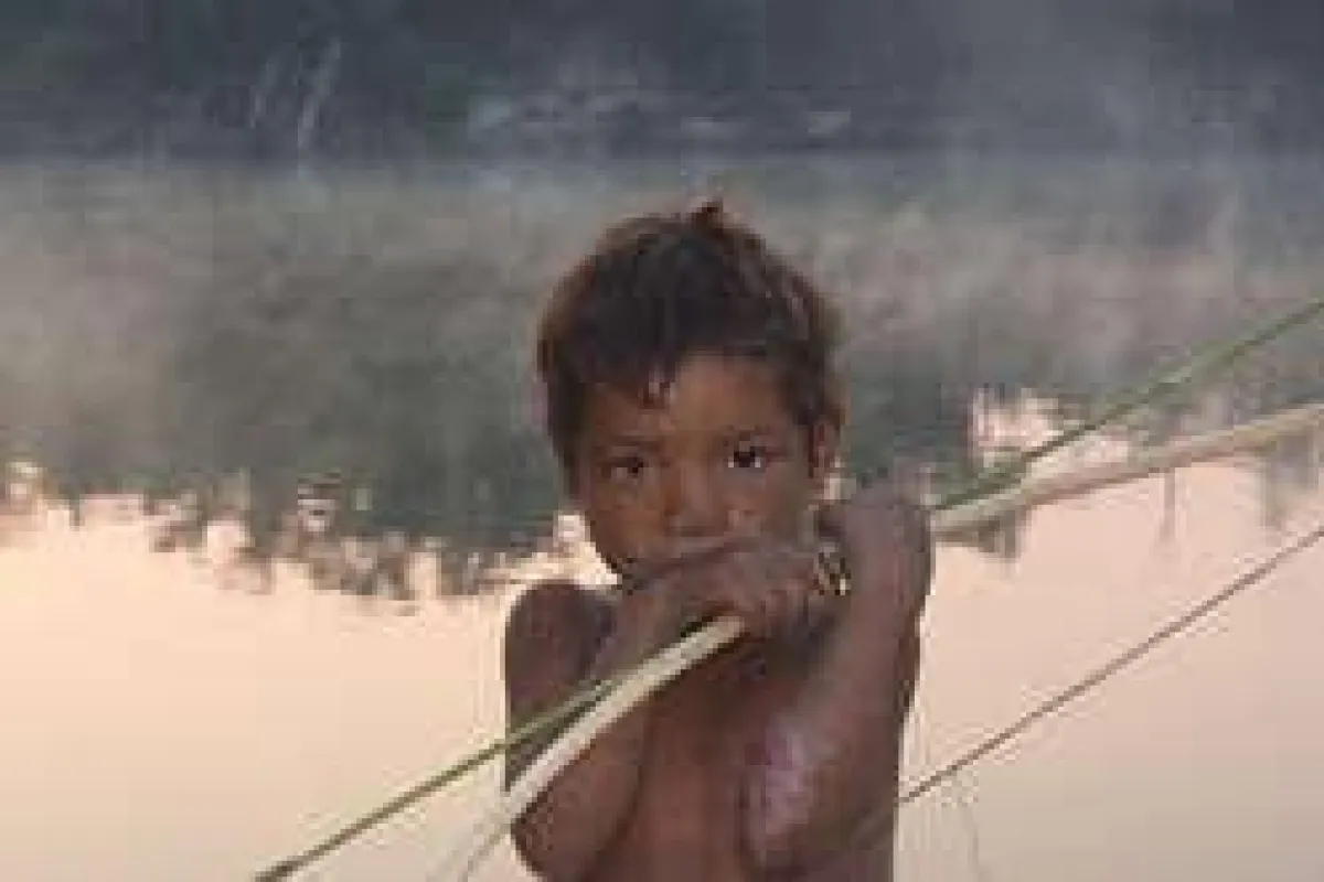 Die indigenen Pirahã werden vom Madeira Damm betroffen sein. © Clive W. Dennis/Survival