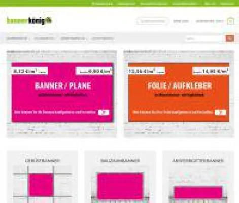 Bild: bannerkönig24 ist nun eine zertifizierte Online-Druckerei