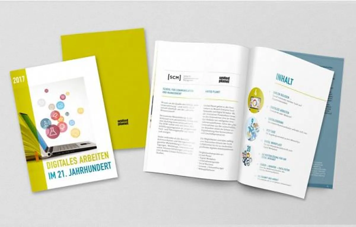 Der Pocket Guide enthält die Studienergebnisse und Fachbeiträge, © School for Communication and Mana