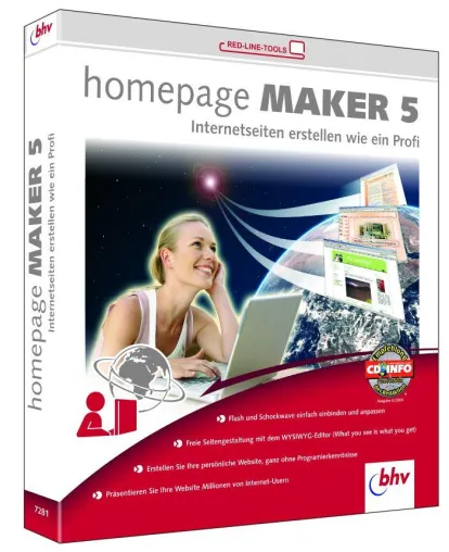 Bild: Die neue Version der erfolgreichen Homepage Maker-Software kommt Ende November auf den Markt