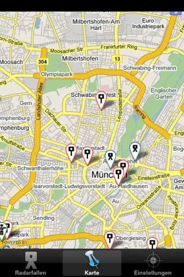 RadAlert: Der innovative Service von Sixt warnt Autofahrer von Geschwindigkeitskontrollen. Autofahrer können auch neue Blitzer melden.