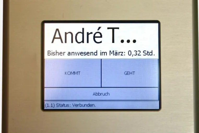 Bild: Modul „Zeiterfassung“ von Keitlinghaus Umweltservice