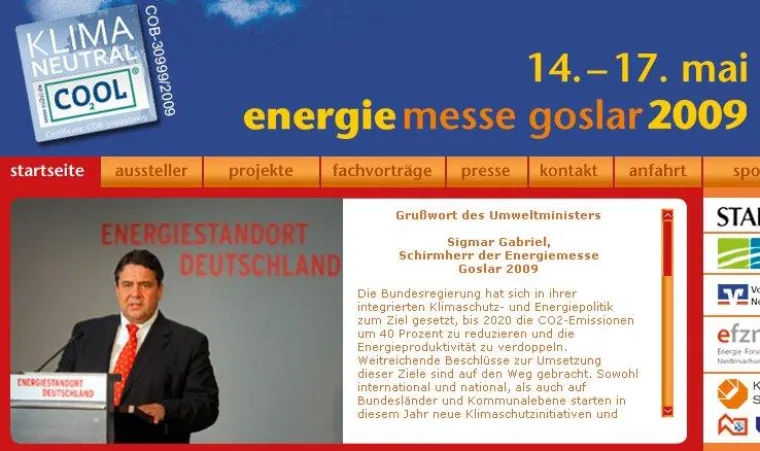 Bild: Klimaneutrale Energiemesse in Goslar ein voller Erfolg