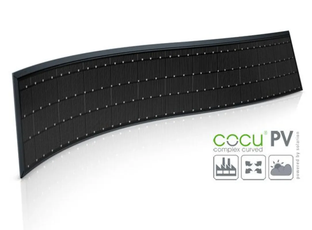 BOEHME® SYSTEMS cocu®PV - multiverformbares Photovoltaik-Element