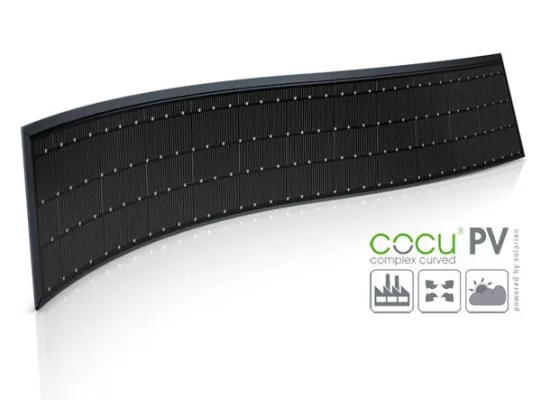 Bild: Das Dach der Zukunft - BOEHME® SYSTEMS präsentiert multidimensional verformbares Photovoltaik-Element