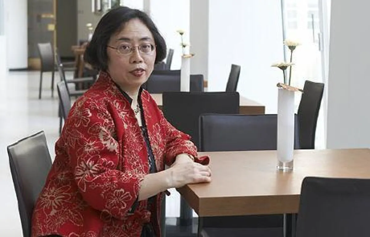 Luo Lingyuan, in Berlin lebende chinesische Schriftstellerin