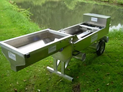 Bild: Erfolgreiche Sortierung von Welsen auf Sortiermaschinen von Fischtechnik International Engineering