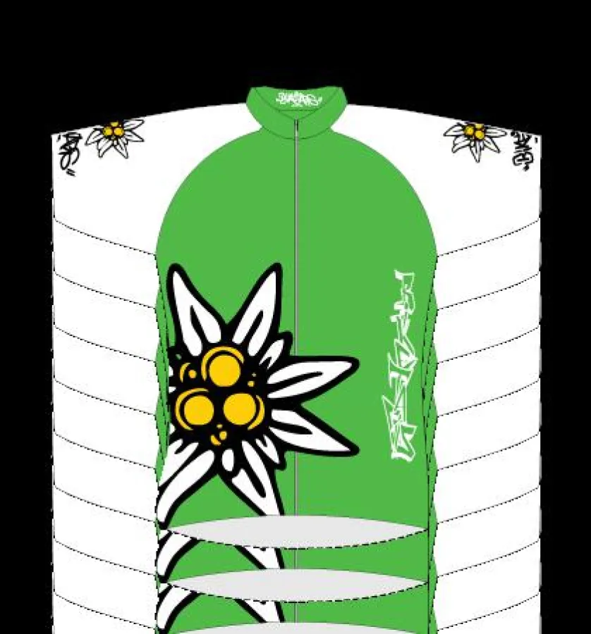 biketags edelweiß shirt des ÖAV