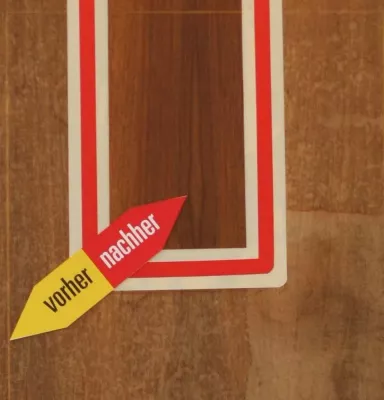 Bild: Holz aufarbeiten im "Handumdrehn"