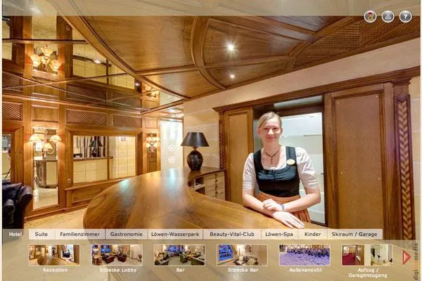 Hotels "Löwe und Bär" in Serfaus (Österreich) laden zum virtuellen 360° Rundgang und Urlaub ein Bild: Hotels "Löwe und Bär" in Serfaus (Österreich) laden zum virtuellen 360° Rundgang und Urlaub ein