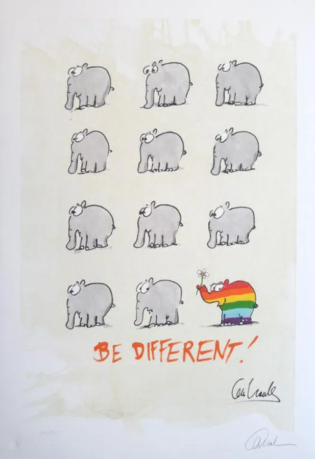 Otto Waalkes, Be different (Regenbogen)