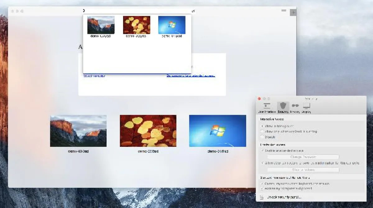 AnyDesk for Mac in action