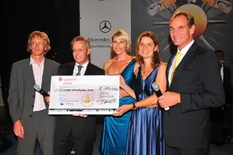 Bild: Rekord-Spendensumme von 150.000 Euro beim 2. GRK Golf Charity Masters in Leipzig