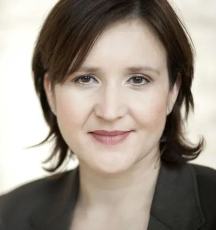 Bild: Gaby Feile als Speaker bei der Secret-Champions-Konferenz am 12.6.2015