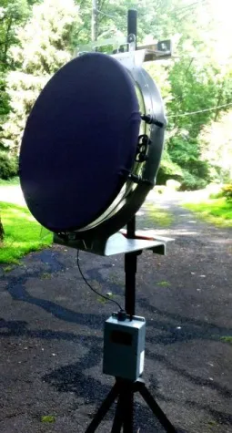 Bild: Richtmikrofon spürt Drohnen auf