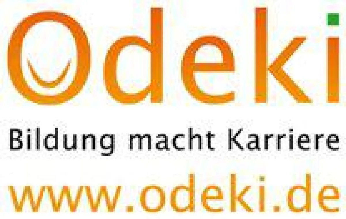 Odeki Logo mit Webadresse