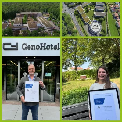 Bild: Die GenoHotels Forsbach und Baunatal veröffentlichen umfassenden Corporate Carbon Footprint Bericht 2023