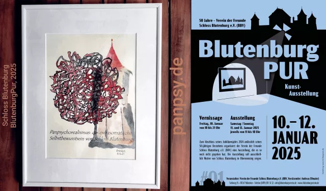 BlutenburgPur – Die Kunstausstellung: Panpsychorealistisches Bild von Alexander Amelkin Bild: BlutenburgPur – Die Kunstausstellung: Panpsychorealistisches Bild von Alexander Amelkin