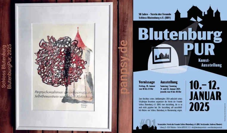 Bild: BlutenburgPur – Die Kunstausstellung: Panpsychorealistisches Bild von Alexander Amelkin