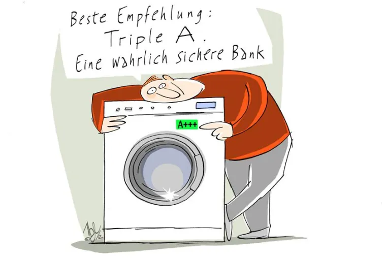 Bild: Energieeffiziente Haushaltsgeräte – eine sichere Bank