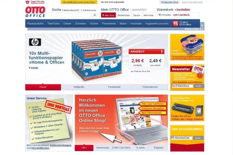 Relaunch bei OTTO Office - B2B-Shop in frischem Design und mit vielen neuen Funktionen Bild: Relaunch bei OTTO Office - B2B-Shop in frischem Design und mit vielen neuen Funktionen