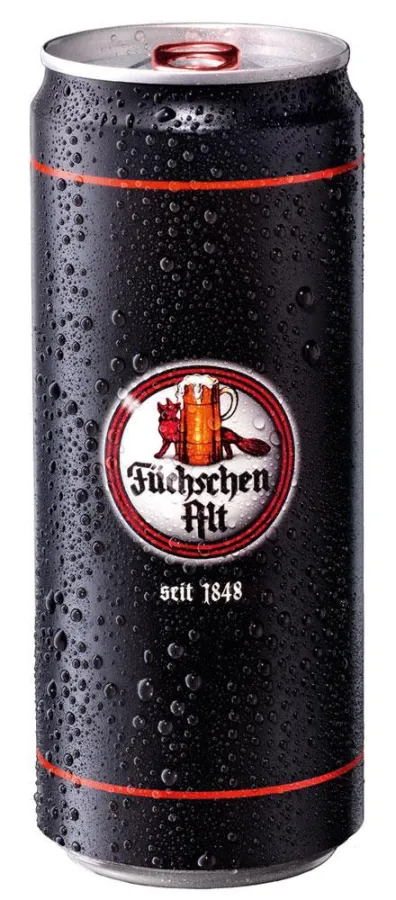 Das Büchschen Alt ist da. Die neue Sleek-Bierdose der Brauerei im Füchschen ist auch ein optischer G