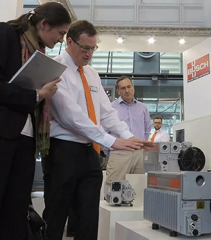 Bild: Erfolgreich auf der Comvac 2015