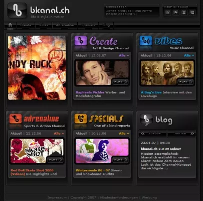 Bild: Relaunch des Online-Videomagazins bkanal.ch