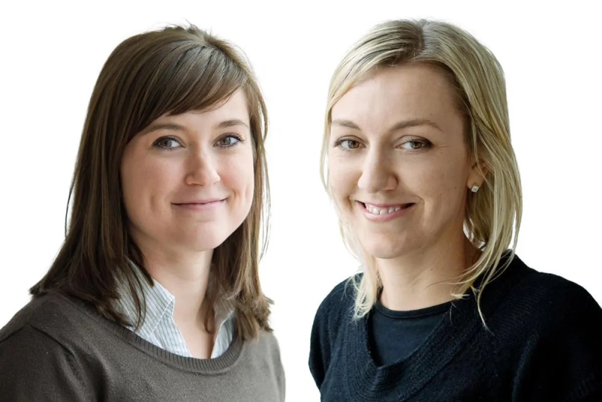 Katharina Hüsken (links) und Erika Stowe (rechts)