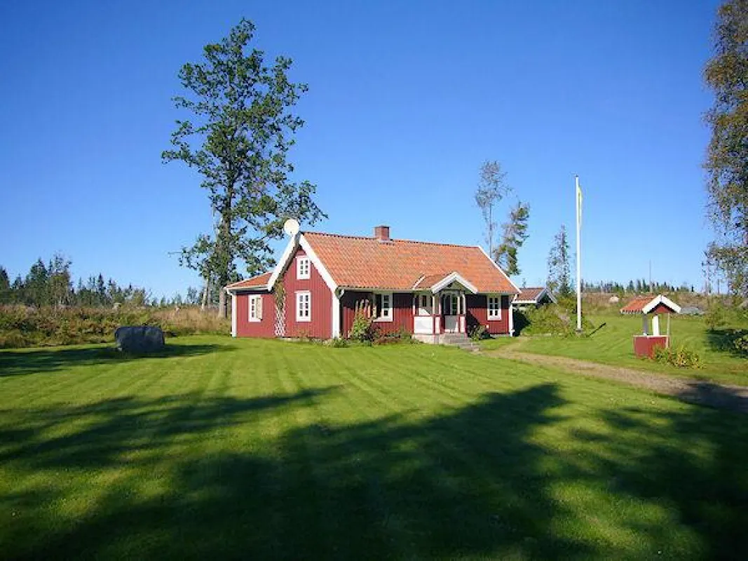Ein typisches Haus in Schweden