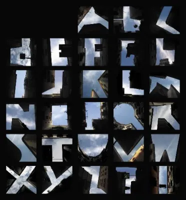 Bild: Ausstellung "Schrift und Typografie in der zeitgenössischen Kunst"