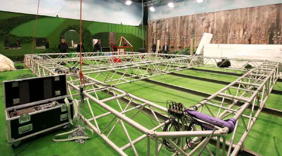 Aufbau für Big Brother Türkiye (Foto: Movecat/Benart, frei zur Veröffentlichung bei Namensnennung)