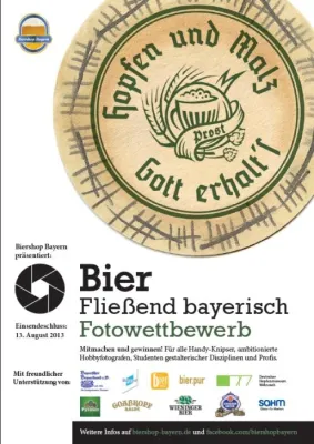 Bild: „Bier – Fließend Bayerisch“ – der Fotowettbewerb geht in die zweite Runde