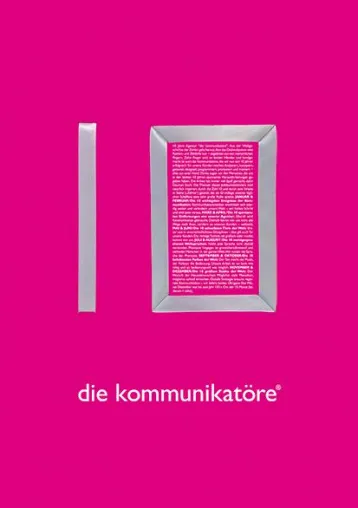 Bild: Dabei sein ist eine Auszeichnung - Nominierung für die kommunikatöre