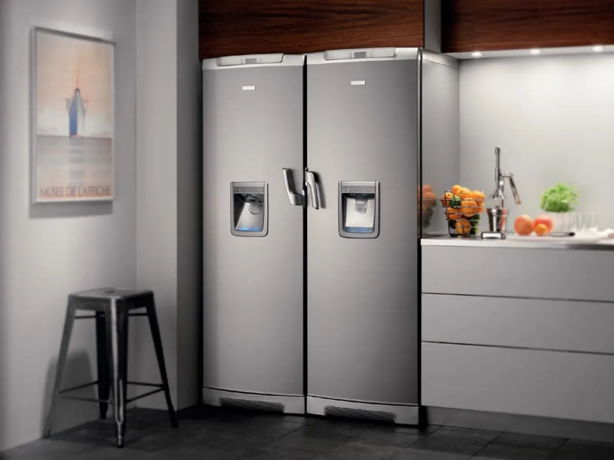 Wer auf Energieeffizienzklassen und die richtige Größe beim Kühlschrank achtet, kann Stromkosten sparen. Foto: Electrolux/Immowelt.de