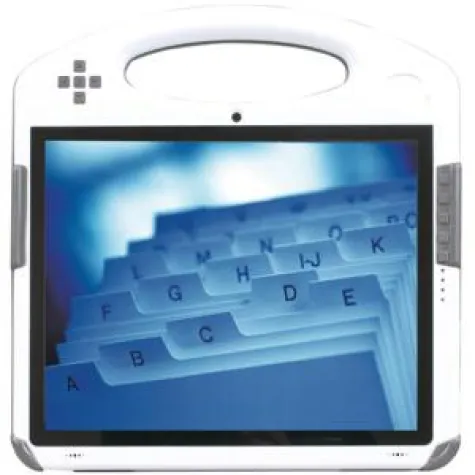 Bild: Medizinischer Tablet PC M1040 - PC mit Hot-Swap-Akku