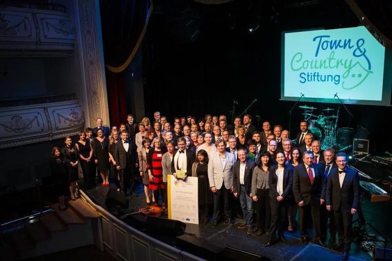 Bild: Preisverleihung des 5. Stiftungspreises der Town & Country Stiftung – Spendenrekord mit 585.000 Euro