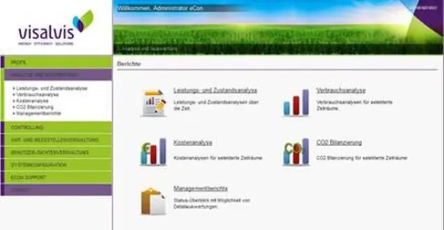 Bild: Energie-Desk: Energieeffizienz und Energiemanagement DIN ISO 50001 in einer Anwendung
