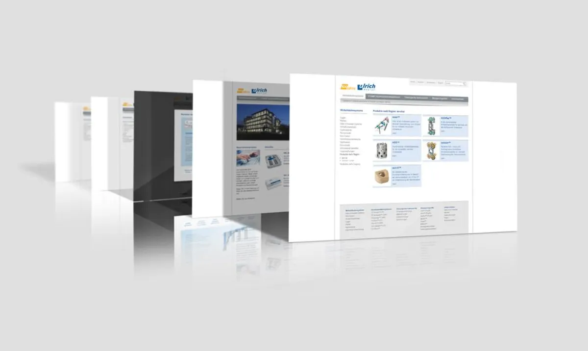 Die neue Homepage des Ulmer Medizintechnik-Unternehmens ulrich medical