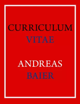 Bild: Andreas Baiers Blitzlichtgemälde-Vita jetzt als Buch