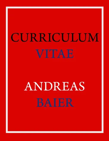 Andreas Baiers Blitzlichtgemälde-Vita jetzt als Buch Bild: Andreas Baiers Blitzlichtgemälde-Vita jetzt als Buch