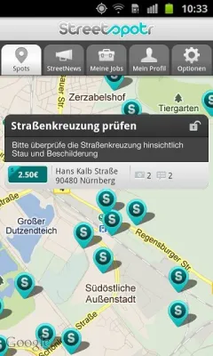 Bild: Mikrojob-App Streetspotr im neuen Jahr mit Android und iPhone aktiv