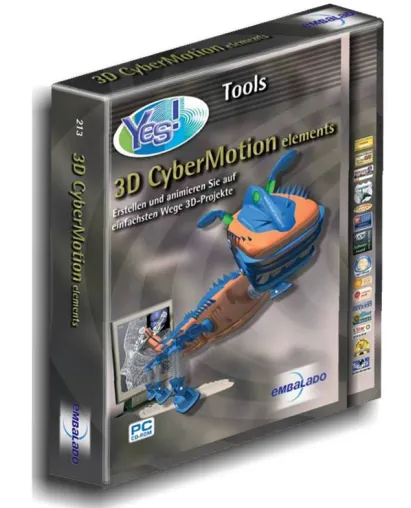 Bild: 3D CyberMotion elements - Hollywoods CGI für Zuhause