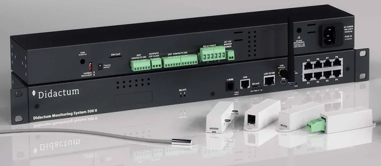 Bild: Temperaturüberwachung mit Netzwerk Monitoring- und Automationssoftware