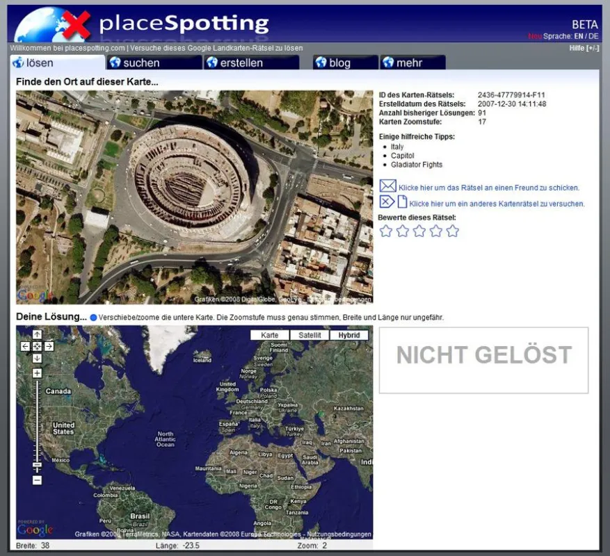 placeSpotting Startseite