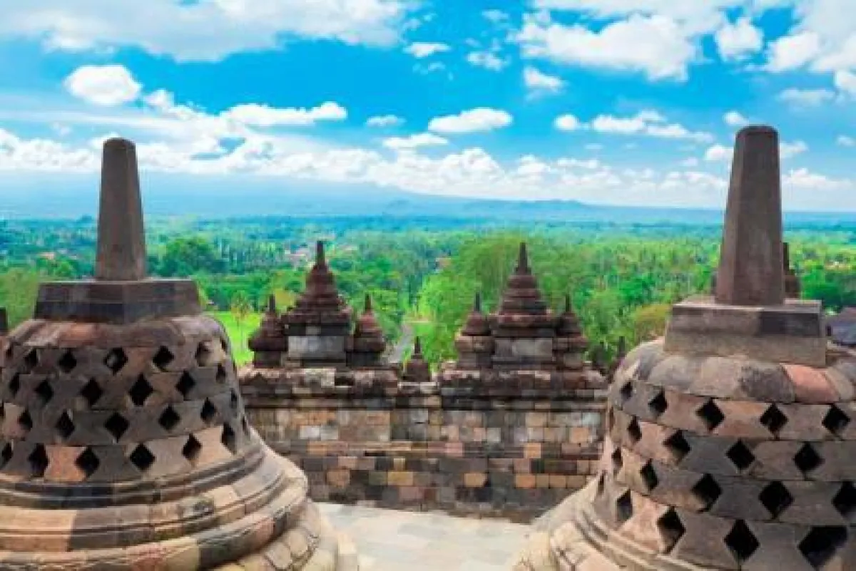 Die buddhistischen Tempelanlagen Borobudur. Bildquelle: GoodOlga/iStock/Thinkstock