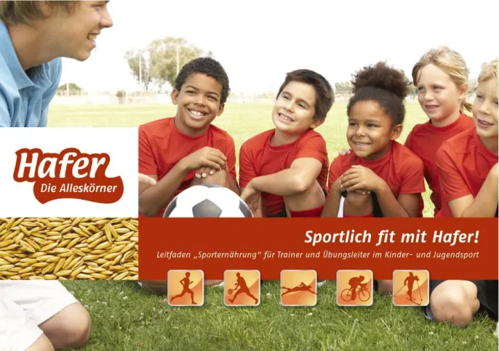 Leitfaden Sporternährung für Trainer im Kinder- und Jugendsport Bild: Leitfaden Sporternährung für Trainer im Kinder- und Jugendsport
